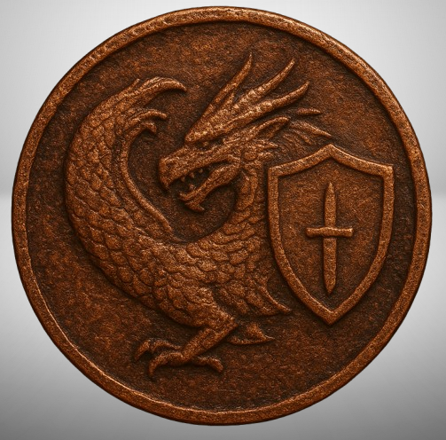 Copper Dragon + Shield